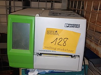 Lot 128 - labelprinters phoenix contact. 2 stuks - afbeelding 4 van  4