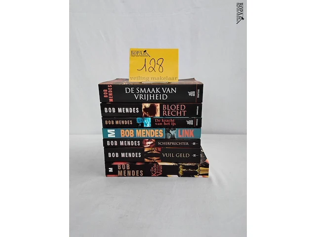 Lot 128 - serie boeken, b. mendes, romans, 7 stuks - afbeelding 1 van  1