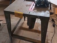 Lot 128 - tafelzaagmachine en zaagblad - afbeelding 1 van  5