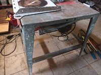 Lot 128 - tafelzaagmachine en zaagblad - afbeelding 3 van  5