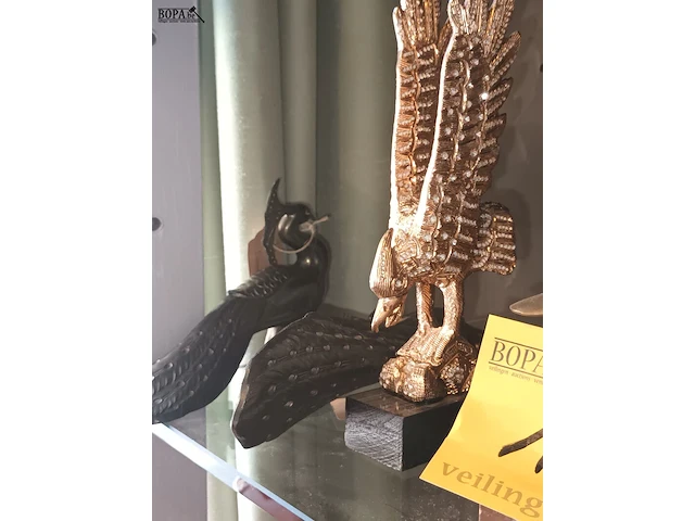 Lot 129 - metalen decoratie. 13 stuks - afbeelding 3 van  6