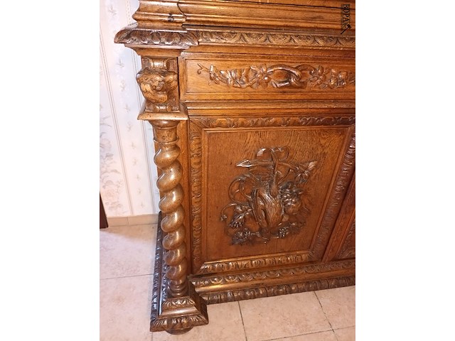 Lot 13 - antieke franse jachtkast - afbeelding 4 van  6