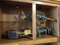 Lot 13 - antieke koetslampen. 3 stuks - afbeelding 1 van  7