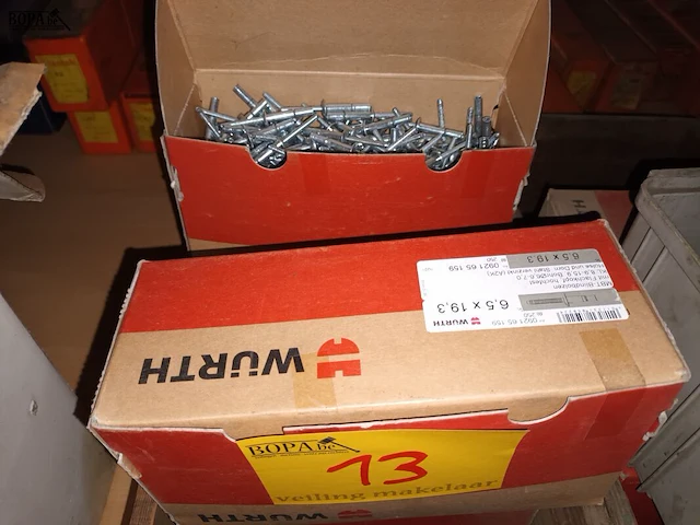 Lot 13 - blindklinknagels. 10 dozen - afbeelding 2 van  5