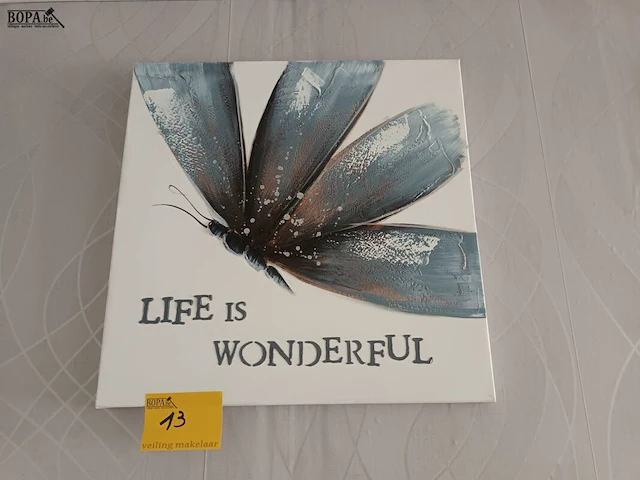 Lot 13 - canvas - afbeelding 1 van  2