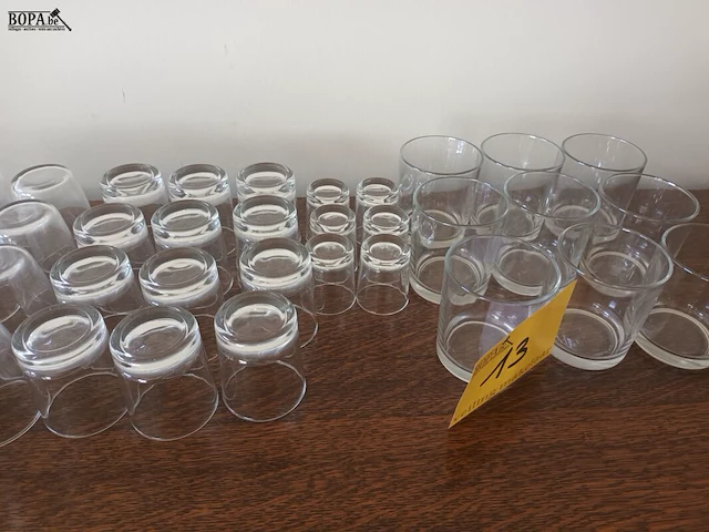 Lot 13 - glazen. 48 stuks - afbeelding 3 van  3