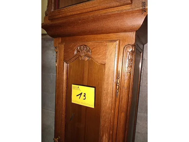 Lot 13 - kast voor staande klok - afbeelding 5 van  5