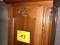 Lot 13 - kast voor staande klok - afbeelding 5 van  5