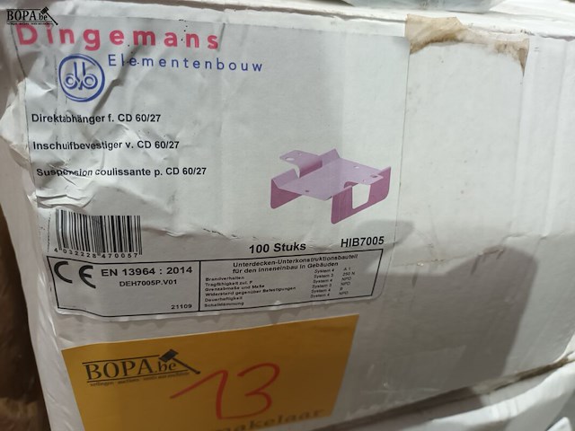 Lot 13 - lot bevestigingsstukken - afbeelding 5 van  6