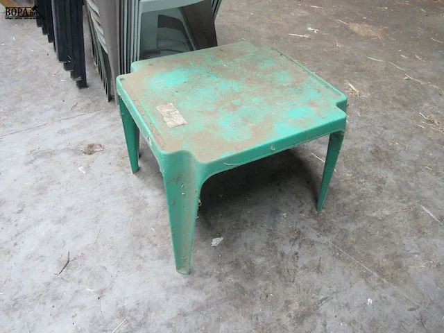 Lot 13 - pvc tuinstoelen - afbeelding 4 van  4