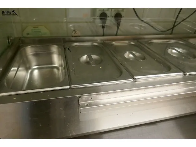 Lot 13 - rvs saladebar saro - afbeelding 3 van  4