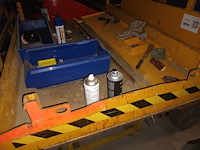 Lot 13 - schaarlift compact 10 met kooi - afbeelding 4 van  6