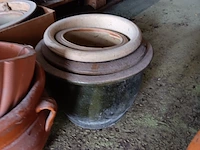 Lot 13 - terracotta potten. 14 stuks - afbeelding 2 van  3
