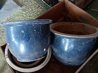Lot 13 - terracotta potten. 14 stuks - afbeelding 3 van  3