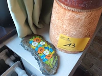 Lot 13 - vaas en leisteen - afbeelding 2 van  4