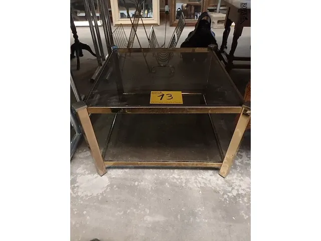 Lot 13 - vergulde salontafel - afbeelding 1 van  4