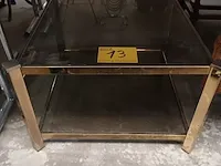 Lot 13 - vergulde salontafel - afbeelding 1 van  4