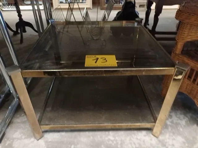 Lot 13 - vergulde salontafel - afbeelding 2 van  4