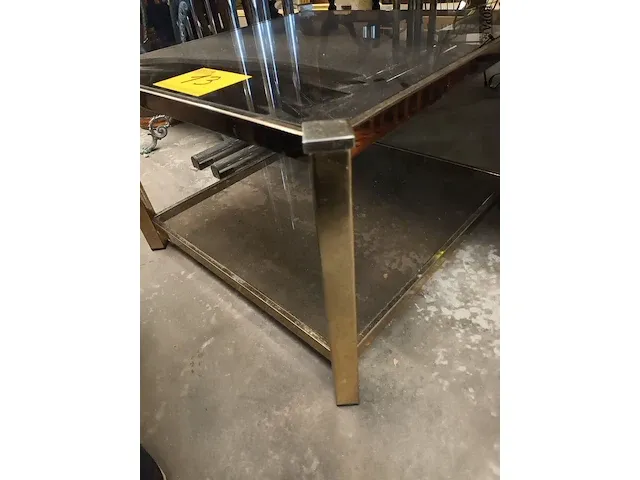 Lot 13 - vergulde salontafel - afbeelding 4 van  4