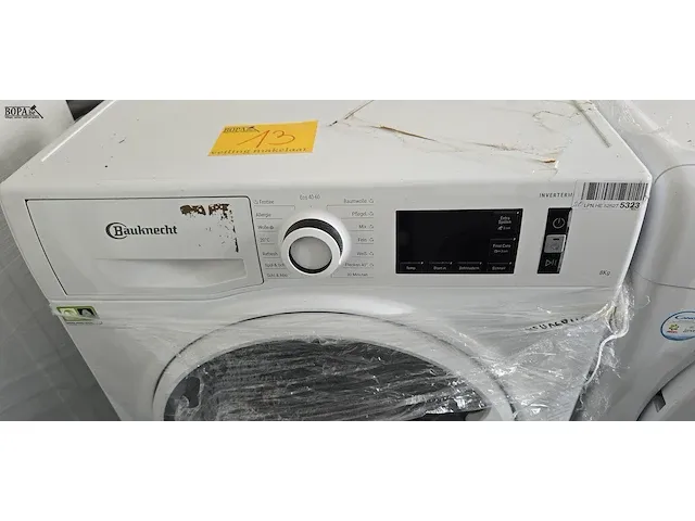 Lot 13 - wasmachine baucknecht - afbeelding 2 van  6