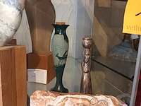 Lot 130 - decoratie in natuursteen. 8 stuks - afbeelding 2 van  4