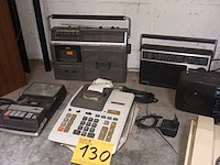 Lot 130 - elektro. 5 stuks - afbeelding 2 van  6