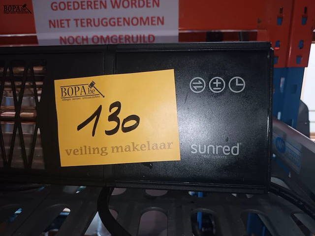 Lot 130 - patio heater sunred - afbeelding 2 van  4