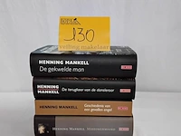 Lot 130 - serie boeken, h. mankell, romans, 4 stuks - afbeelding 1 van  1