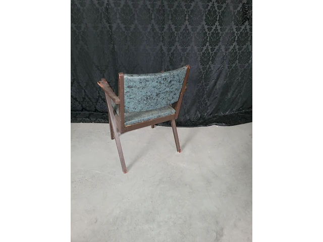 Lot 131 - knoll decoene stoel - afbeelding 3 van  3