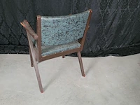 Lot 131 - knoll decoene stoel - afbeelding 3 van  3