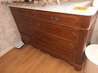 Lot 131 - ladekast met spiegel - afbeelding 4 van  5