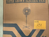 Lot 131 - ventilator super crown electric fan - afbeelding 2 van  2