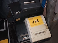 Lot 132 - ticketprinter. 8 stuks - afbeelding 1 van  3