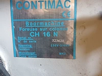 Lot 133 - kolomboormachine contimac - afbeelding 5 van  5