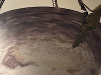 Lot 133 - luchter in glaspasta - afbeelding 3 van  4