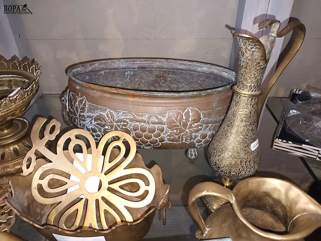 Lot 134 - lot koperwerk. 14 stuks - afbeelding 3 van  4