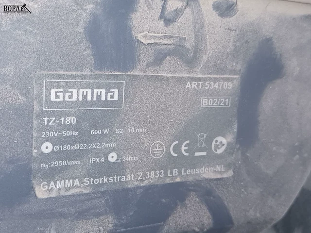 Lot 135 - gamma zaagtafel - afbeelding 3 van  3
