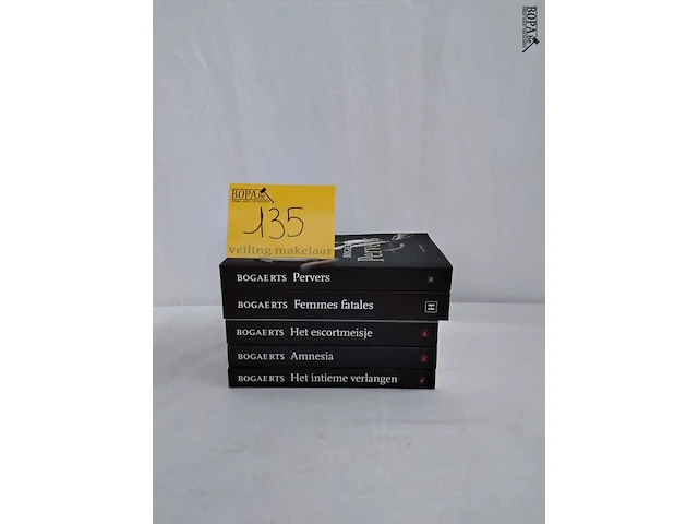 Lot 135 - serie boeken, bogaerts, romans, 5 stuks - afbeelding 1 van  1