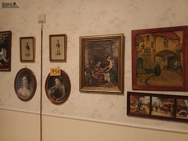 Lot 136 - kaders. 9 stuks - afbeelding 1 van  8