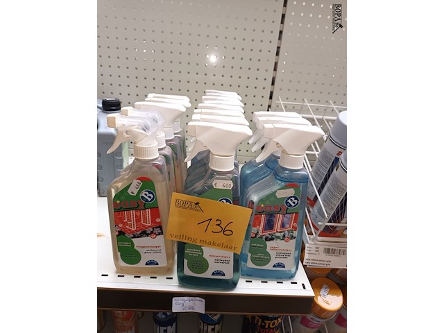 Lot 136 - reinigingsmiddel. 16 stuks - afbeelding 2 van  3