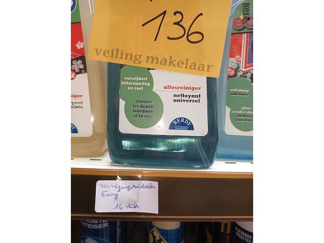 Lot 136 - reinigingsmiddel. 16 stuks - afbeelding 3 van  3