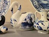 Lot 137 - lotje decoratieve delfts items ong 6 stuks - afbeelding 4 van  7