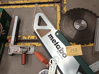 Lot 137 - onderdelen van metabo zaagmachine - afbeelding 3 van  3