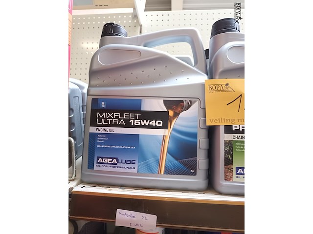 Lot 137 - smeermiddel. 16 stuks - afbeelding 3 van  5