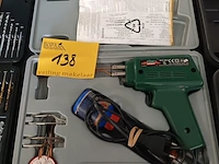 Lot 138 - soldeerpistool in koffer - afbeelding 1 van  4