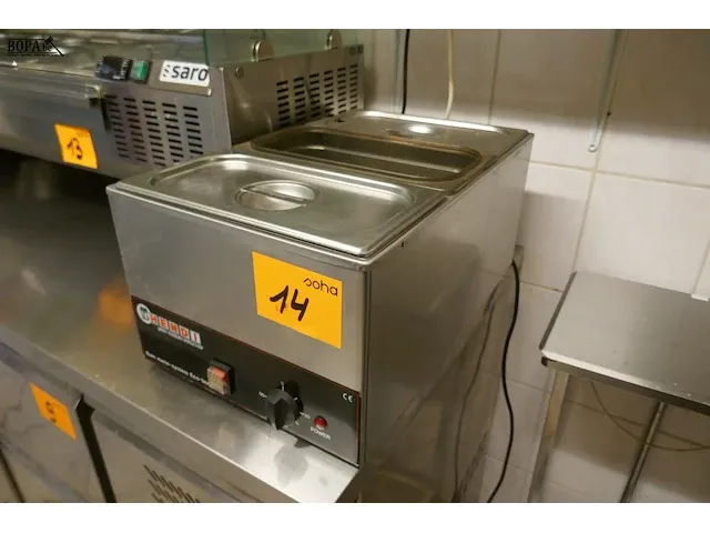 Lot 14 - bain marie hendi - afbeelding 1 van  3