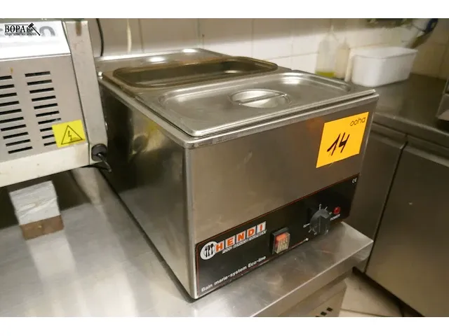 Lot 14 - bain marie hendi - afbeelding 2 van  3