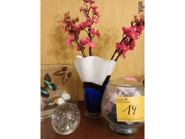 Lot 14 - decoratie. 6 stuks - afbeelding 3 van  4