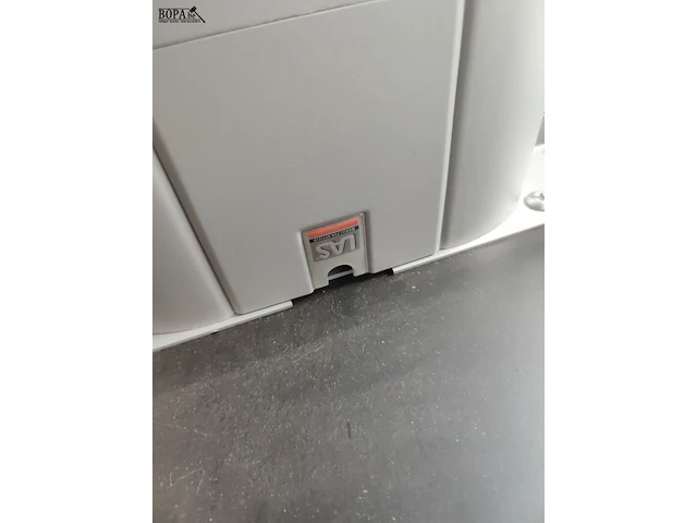 Lot 14 - ecru gebogen las bureeltafel - afbeelding 4 van  4