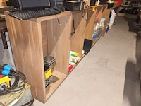 Lot 14 - houten open kast - afbeelding 4 van  5